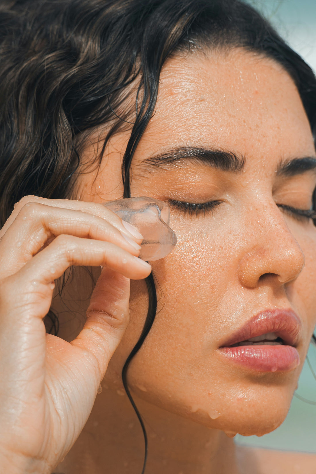 Face Icing: A Cooling Ritual, Kept in Perspective